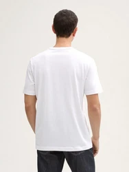 TOM TAILOR T-Shirt Basic T-Shirts (im Doppelpack) Weiß/Creme