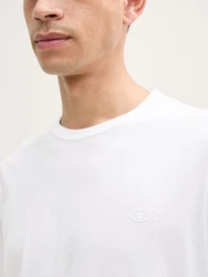 TOM TAILOR T-Shirt Basic T-Shirts (im Doppelpack) Weiß/Creme