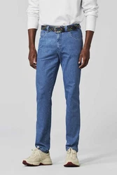 MEYER Stoffhose DUBLIN (1-4122/16) Blau/Hellblau