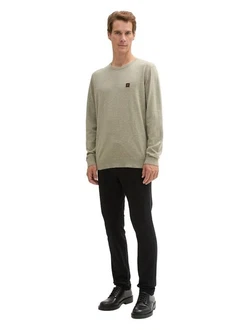 TOM TAILOR Pullover Khaki/Beige TOM TAILOR Pullover Khaki/Beige