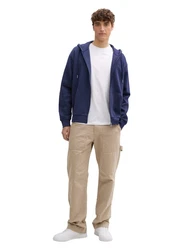 TOM TAILOR Denim Sweatshirt Beige/Hellblau/Khaki/Dunkelblau