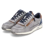 Mustang Schnürschuh Halbschuhe Sneaker Grau/Blau/Dunkelblau