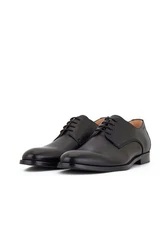 Digel Schnürschuh Sebastian Schwarz/Hellblau/Braun