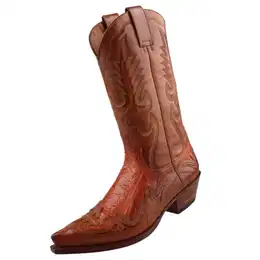 7942A-Palermo Libano Pata Avestruz Peanut Stiefel