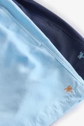 Next Badeshorts 2er-Pack Hellblau/Blau/Dunkelblau