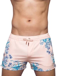 Badeshorts Print Swimshorts S50 Tahiti Peach M