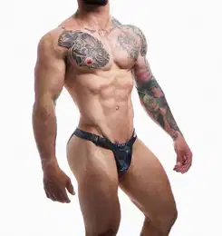 Slip Emerald Tanga Brief Underwear Black
