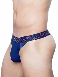 String Himeros Thong Underwear Navy Blue L