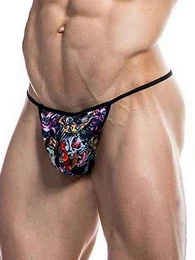 String C4M G-String Underwear Tattoo S