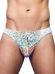 Badehose Print Swim Thong V80 Moana XL