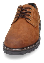 camel active Schnürschuh Braun/Beige