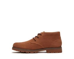 Timberland BRITTON SQUARE MID LACE UP BOOT Schnürschuh Braun/Beige/Rot