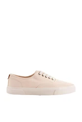 Next Klassischer Stoffschuh Sneaker   Beige/Khaki/Braun/Rosa