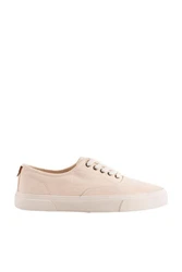 Next Klassischer Stoffschuh Sneaker   Beige/Khaki/Braun/Rosa