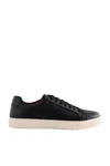 Next Lederturnschuhe Sneaker Schwarz