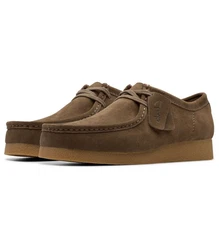 Clarks Halbschuhe Schnürschuh Braun/Dunkelbraun/Beige