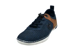 bugatti Schnürschuh Sneaker Slipper (321-ASG03-5000) Hellblau/Dunkelblau/Blau/Pastell