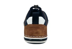 bugatti Schnürschuh Sneaker Slipper (321-ASG03-5000) Hellblau/Dunkelblau/Blau/Pastell
