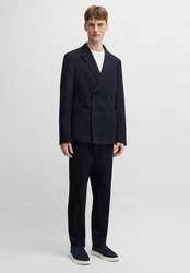 BOSS Sneaker Kieran Tenn Dunkelblau/Blau/Hellblau