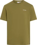 Calvin Klein T-Shirt Micro Logo Dunkelgrün/Khaki