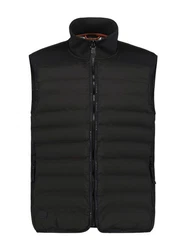 Icepeak Steppweste HYBRIDWESTE ALTAN (1-tlg) Schwarz