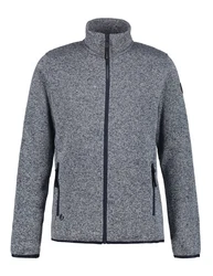 Icepeak Strickfleecejacke Agen Dunkelblau/Grau/Dunkelgrau/Hellgrau