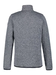 Icepeak Strickfleecejacke Agen Dunkelblau/Grau/Dunkelgrau/Hellgrau
