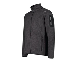 CMP MAN JACKET NERO/GLACIER