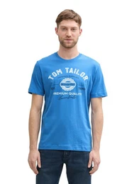 T-Shirt mit groem Logofrontprint