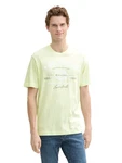 TOM TAILOR T-Shirt mit Logo-Print Hellgrün/Grün/Gelb/Neonfarben/Khaki