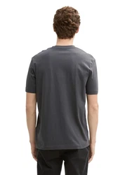 TOM TAILOR T-Shirt Dunkelgrau/Grau/Hellgrau