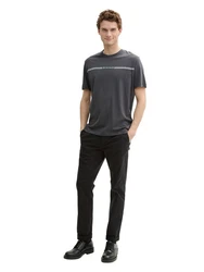 TOM TAILOR T-Shirt Dunkelgrau/Grau/Hellgrau