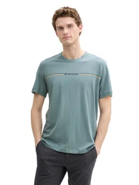 T-Shirt mit Logofrontprint