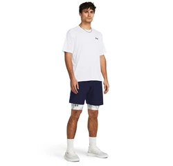 Under Armour UA TECH WOVEN WORDMARK SHORT Dunkelblau/Blau/Hellblau/Weiß