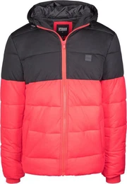 Winterjacke Herren Hooded 2-Tone Puffer Jacket (1-St)