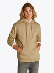 Tommy Jeans Sweatshirt TJM REG S FLAG HOODIE Khaki/Beige/Braun