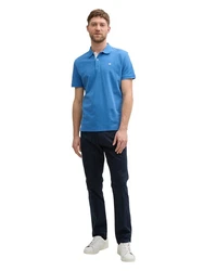 TOM TAILOR Poloshirt Blau/Hellblau