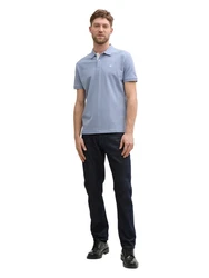 TOM TAILOR Poloshirt Blau/Grau/Hellblau