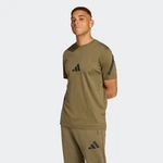 adidas Sportswear T-Shirt Z.N.E. Dunkelgrün/Khaki