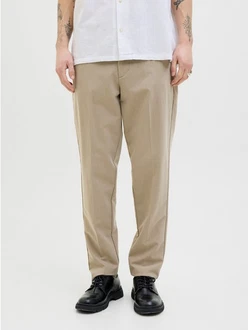 JACK & JONES Hose JPSTAce Leo Khaki/Beige