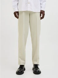 JACK & JONES Hose JPSTAce Leo Khaki/Beige/Weiß/Hellgrün