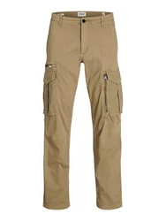 Jack & Jones Cargohose JPSTKANE CRUISE CARGO NOOS Khaki/Braun