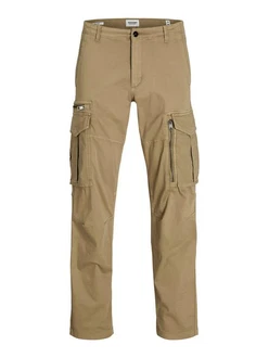 Jack & Jones Cargohose JPSTKANE CRUISE CARGO NOOS Khaki/Braun