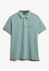 Superdry Poloshirt VINT DESTROY POLO Grün/Türkis/Hellblau/Blau