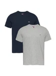 Tommy Jeans T-Shirt Dunkelblau/Dunkelgrau/Grau/Hellgrau