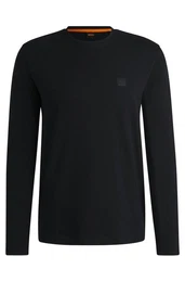 Langarmshirt Tacks 10242631 02 mit Markenlogo auf der Brust