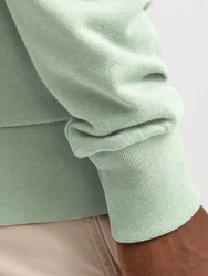 JACK & JONES Sweatshirt JJBEAU Grün/Hellgrün/Dunkelgrün