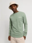 JACK & JONES Sweatshirt JJBEAU Grün/Hellgrün/Dunkelgrün