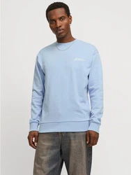 JACK & JONES Sweatshirt JJBEAU Hellblau/Blau