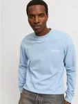 JACK & JONES Sweatshirt JJBEAU Hellblau/Blau